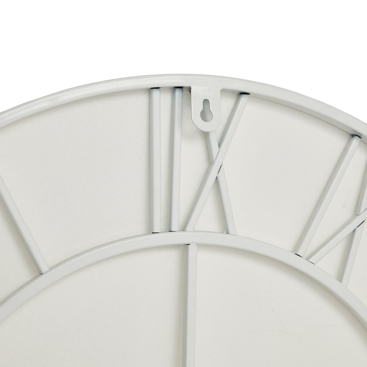 White Skeleton Wall Clock – alternate view 2