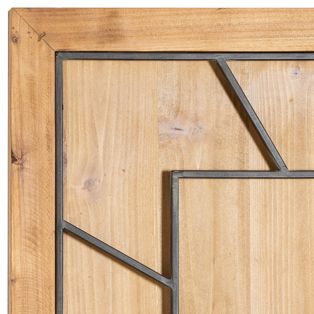 Williston Square Large Wooden Wall Clock – alternate view 2