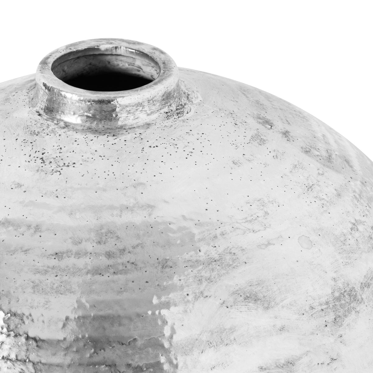 Large Hammered Silver Astral Vase – alternate view 2