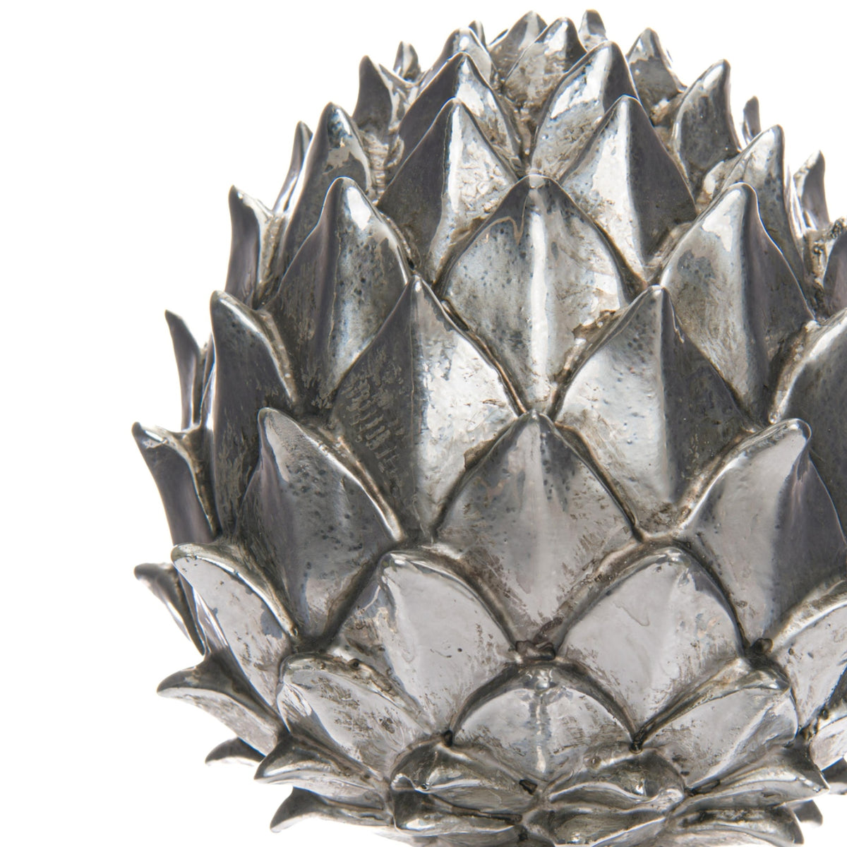 Silver Pinecone Finial – alternate view 2