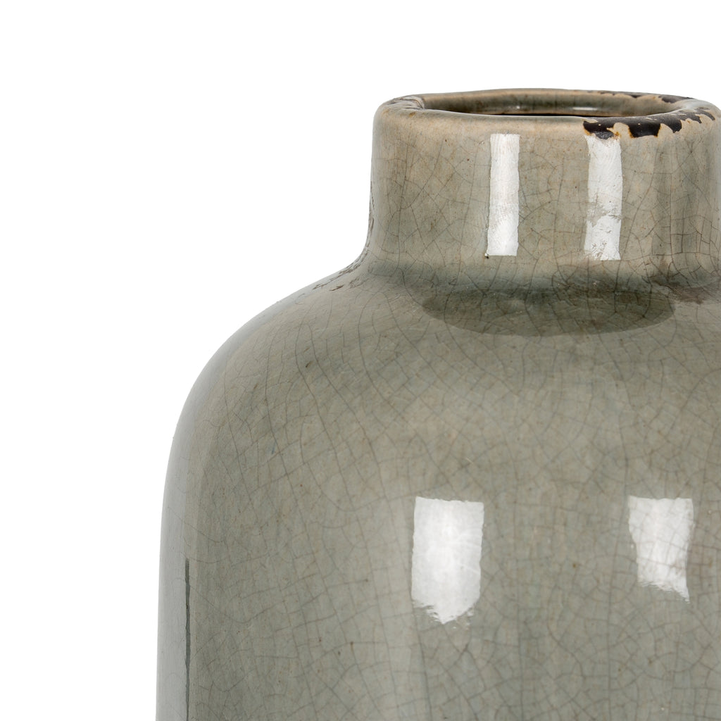 Garda Grey Glazed Raine Vase – alternate view 3
