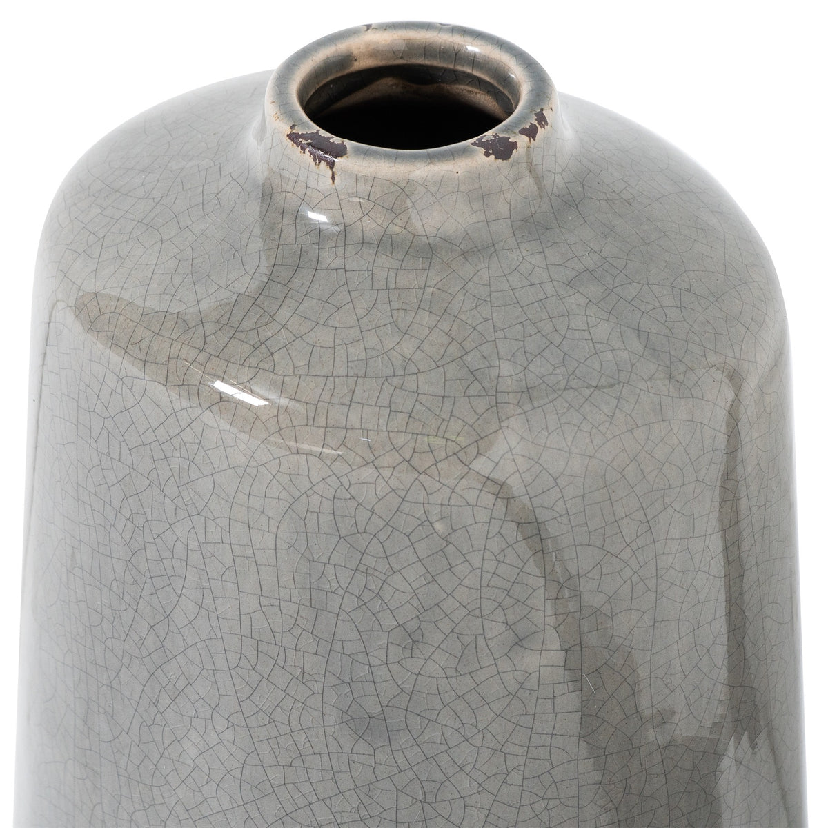 Garda Grey Glazed Liv Vase – alternate view 2
