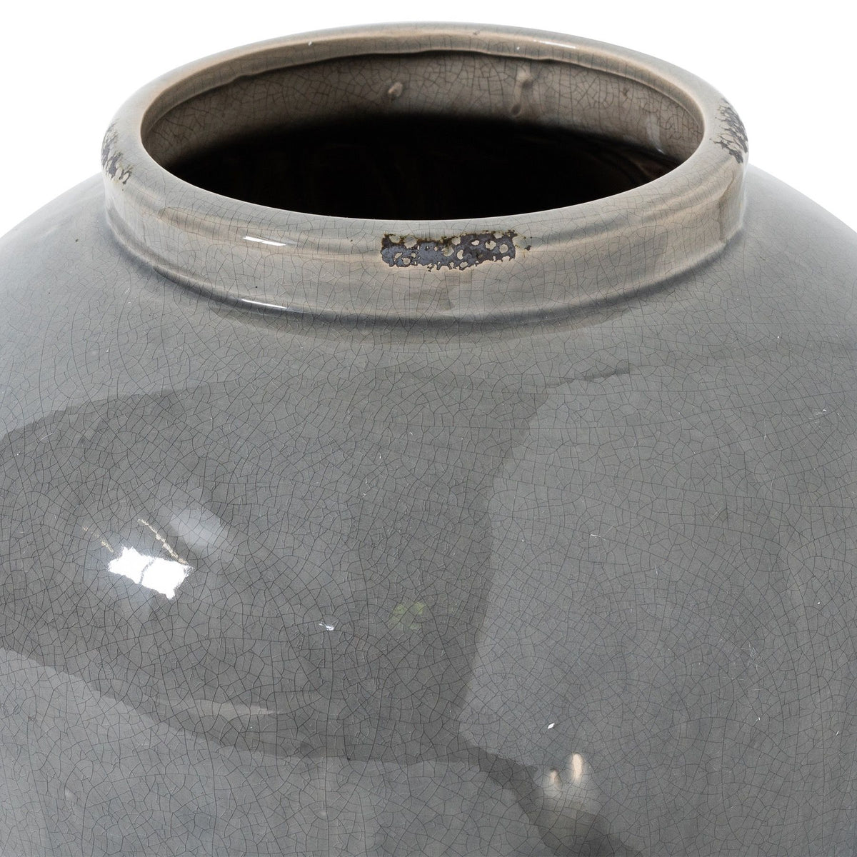Garda Grey Glazed Juniper Vase – alternate view 2