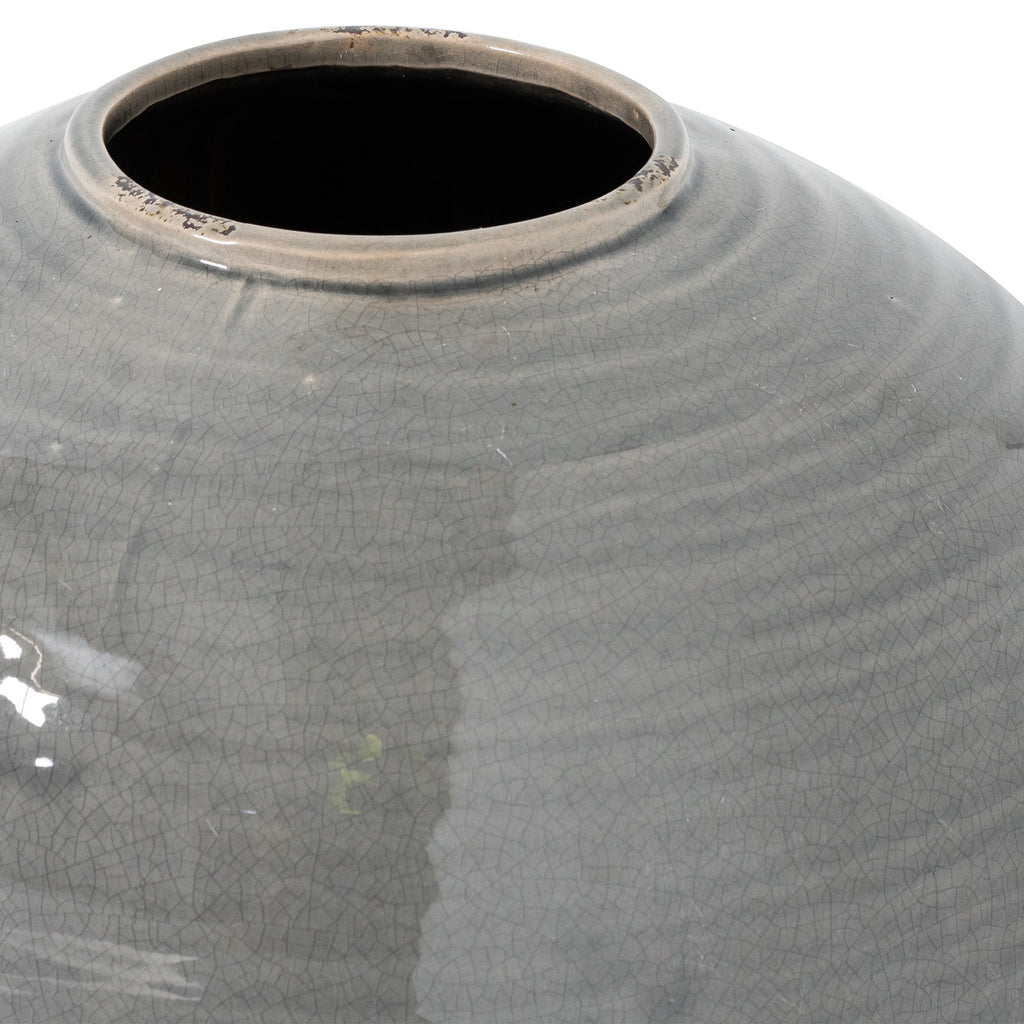 Garda Grey Glazed Regola Vase – alternate view 2