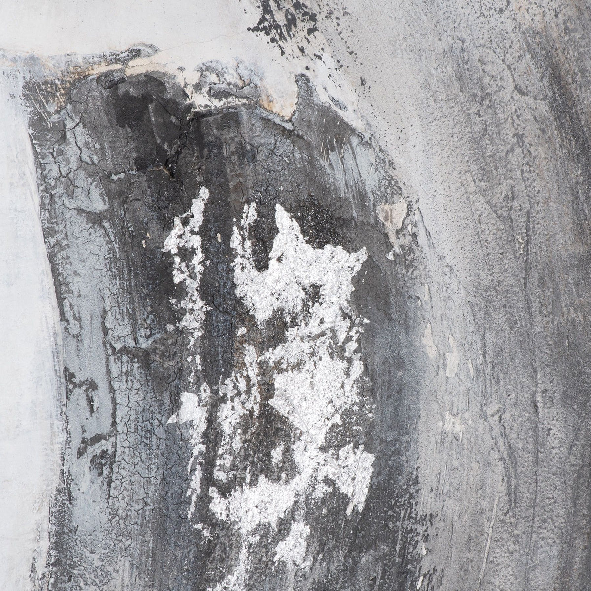 Galaxy Silver And Grey Hand Painted Canvas – alternate view 2