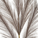 Grey Large Faux Pampas Grass Stem – alternate view 3