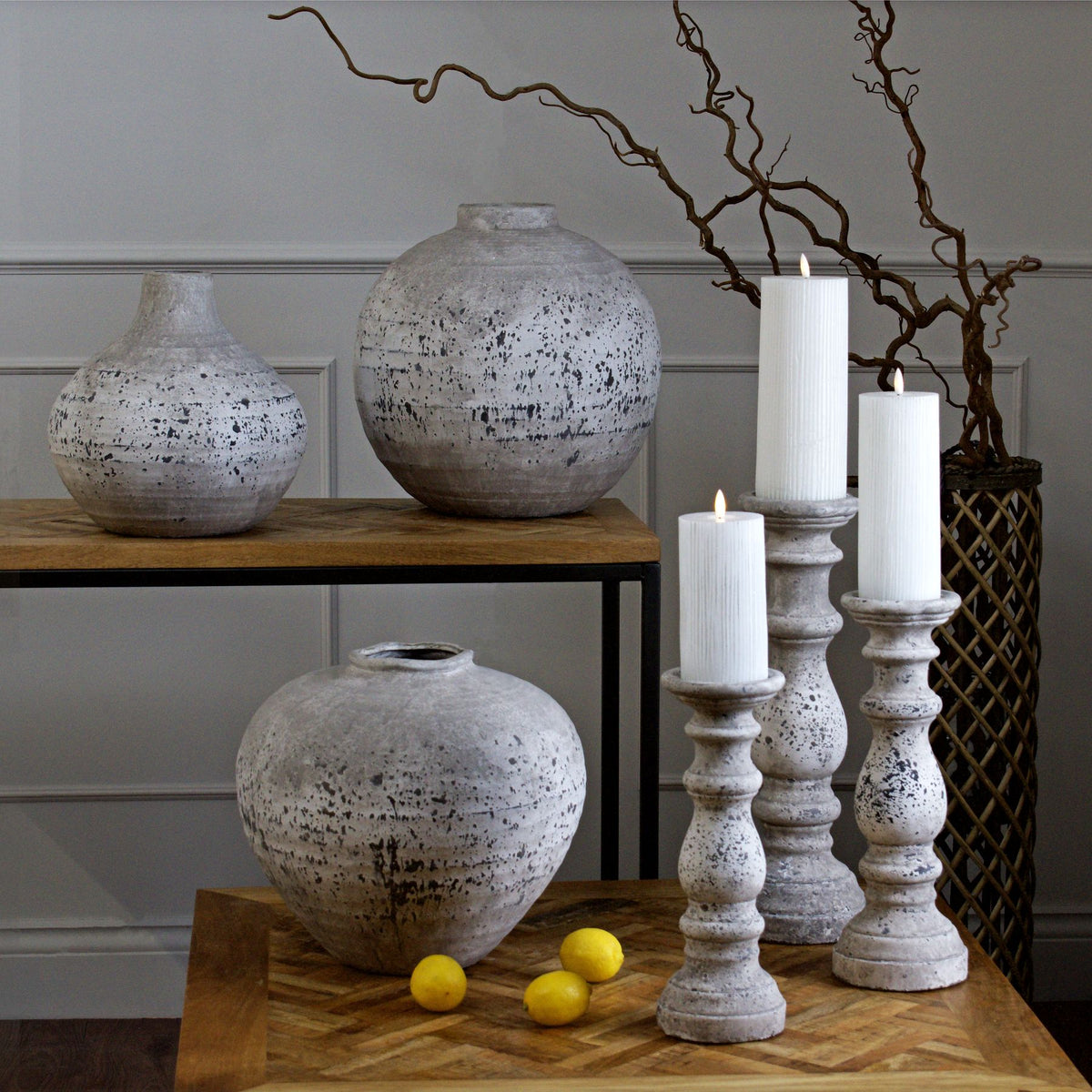 Regola Large Stone Ceramic Vase – alternate view 3
