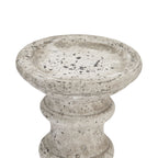 Stone Ceramic Column Candle Holder – alternate view 2