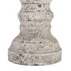 Large Stone Ceramic Column Candle Holder – alternate view 2