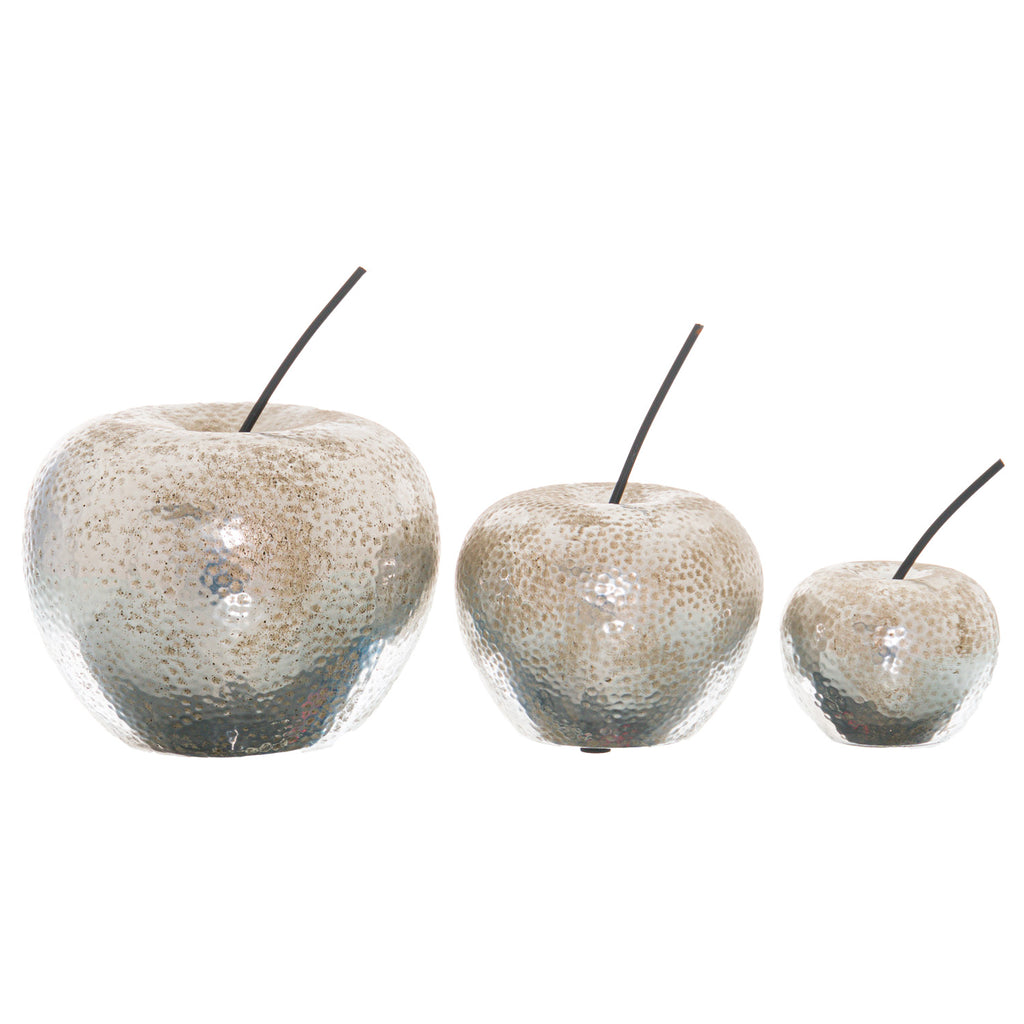 Silver Apple Ornament – alternate view 2
