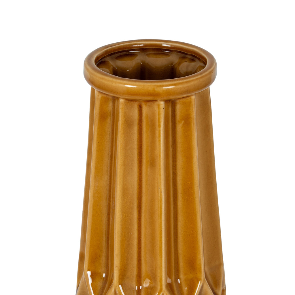 Seville Collection Tall Ochre Vase – alternate view 2
