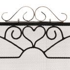 Chrome Topped Three Fold Fire Screen – alternate view 3