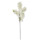 Large White Full Cherry Blossom Stem – alternate view 4