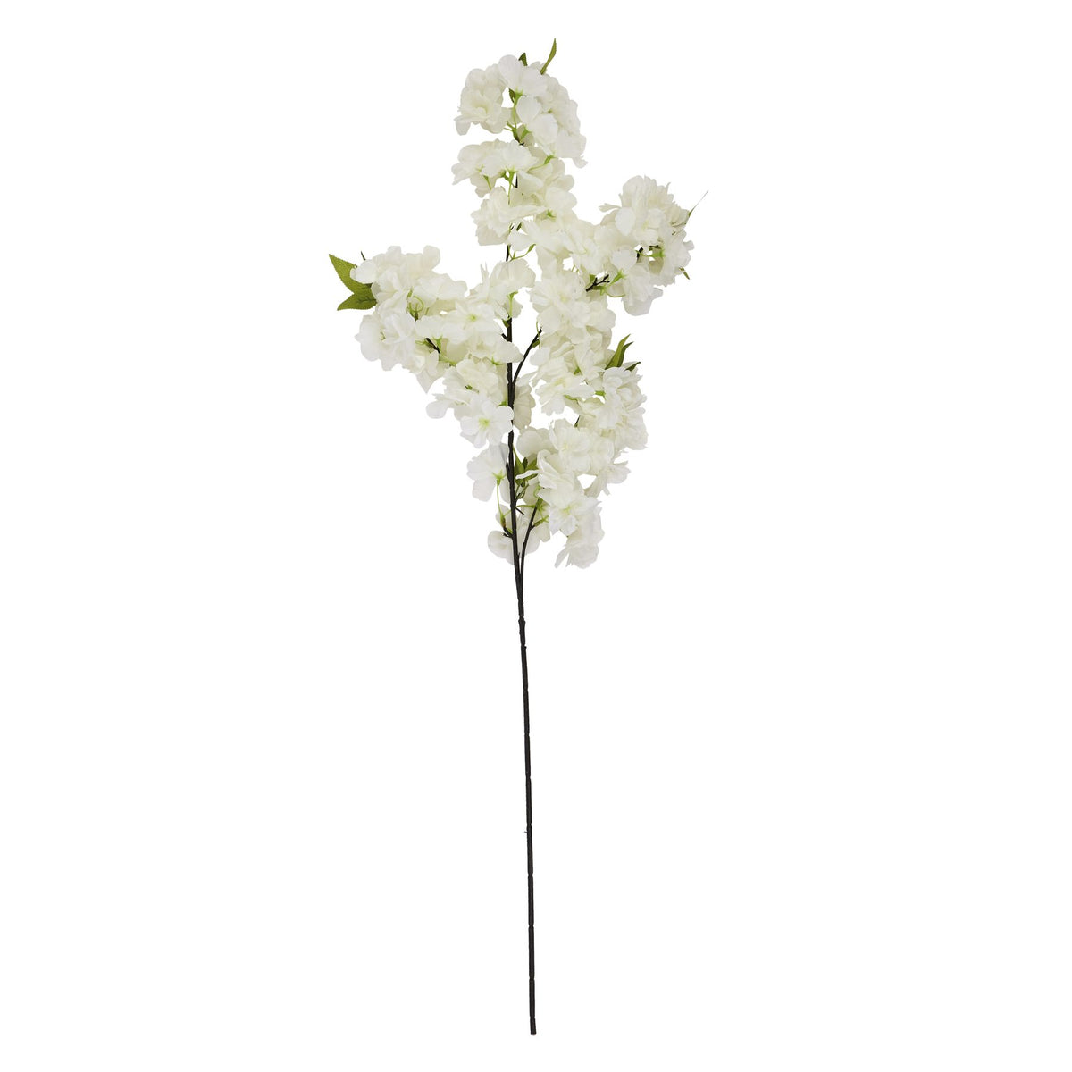 Large White Full Cherry Blossom Stem – alternate view 4