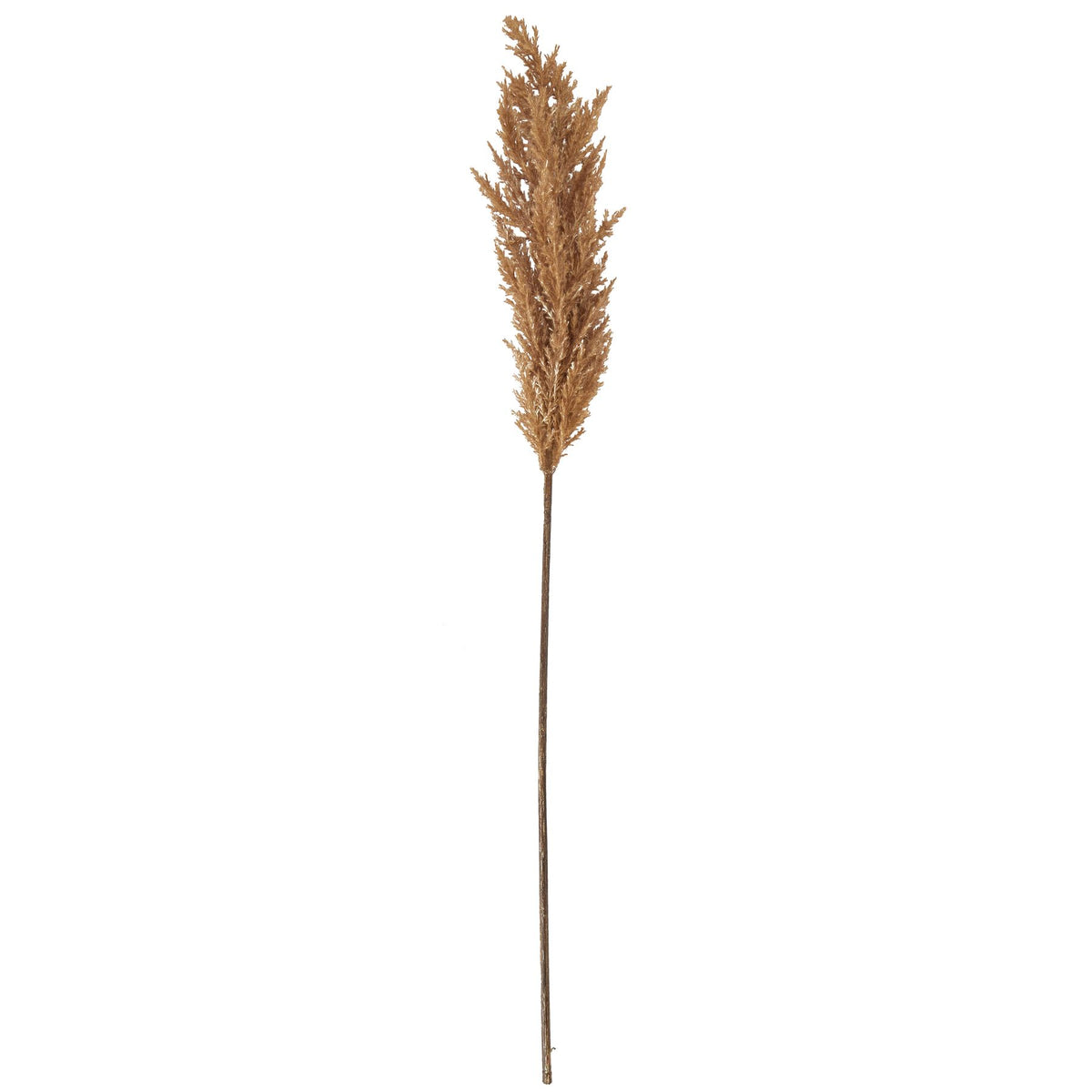 Taupe Faux Dried Pampas Grass Stem – alternate view 3