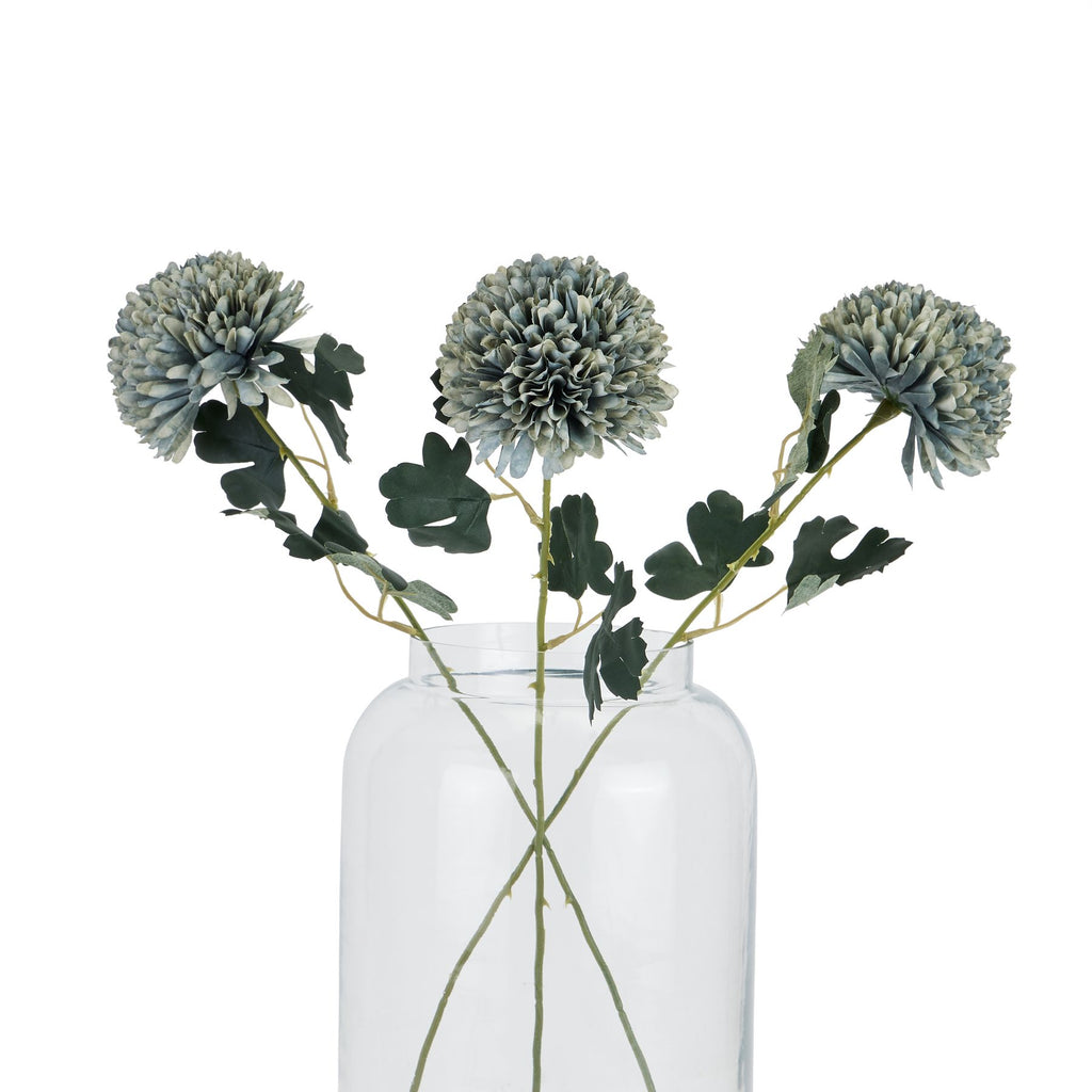 Pale Green Blue Chrysanthemum – alternate view 4