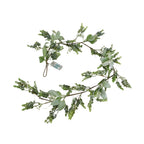 Winter Garland With Eucalyptus And Lambs Ear