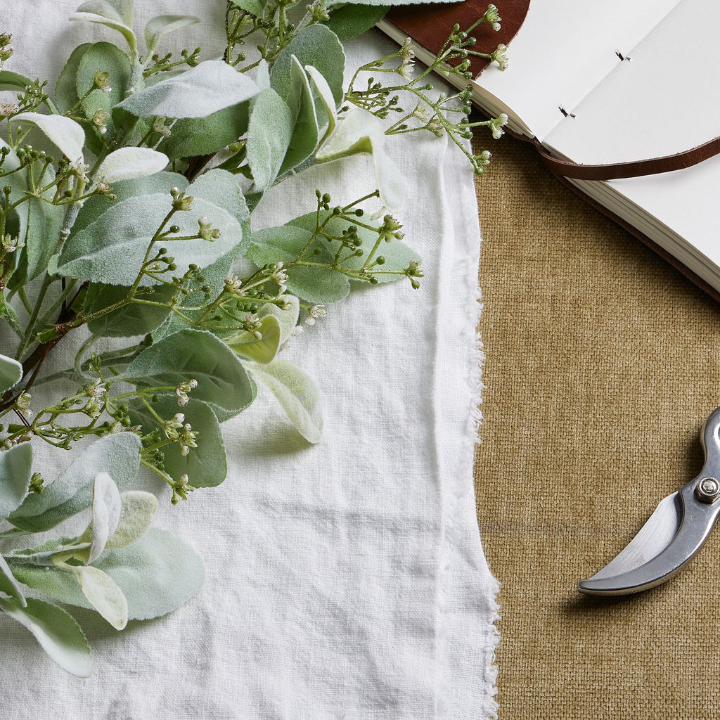 Large Winter Sprig With Lambs Ear And Wax Flower – alternate view 2