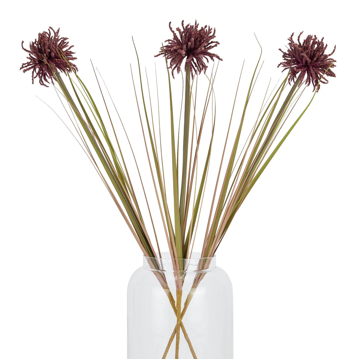 Burgundy Aster Spider Chrysanthemum Stem – alternate view 5