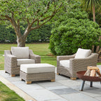 Capri Collection Outdoor Footstool – alternate view 3