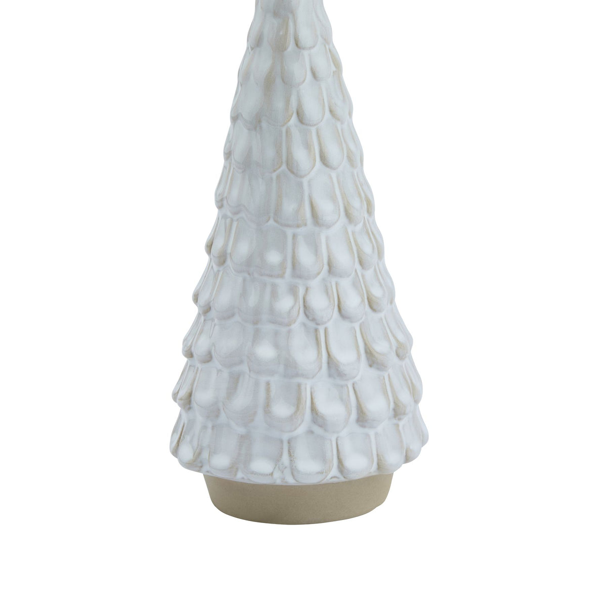 Snowy Ceramic Spruce Tree – alternate view 3
