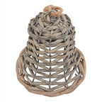 The Noel Collection Small Wicker Bell Decoration – alternate view 3