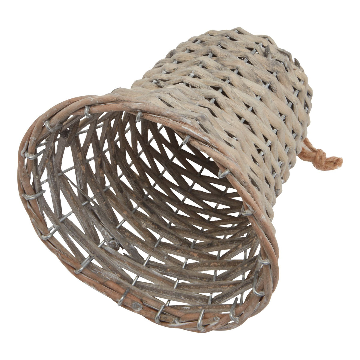 The Noel Collection Large Wicker Bell Decoration – alternate view 3