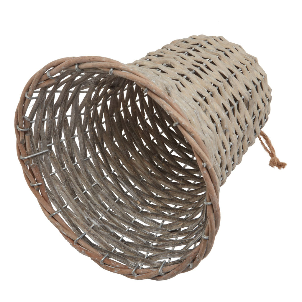 The Noel Collection Extra Large Wicker Bell Decoration – alternate view 2