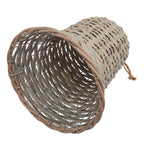 The Noel Collection Extra Large Wicker Bell Decoration – alternate view 2