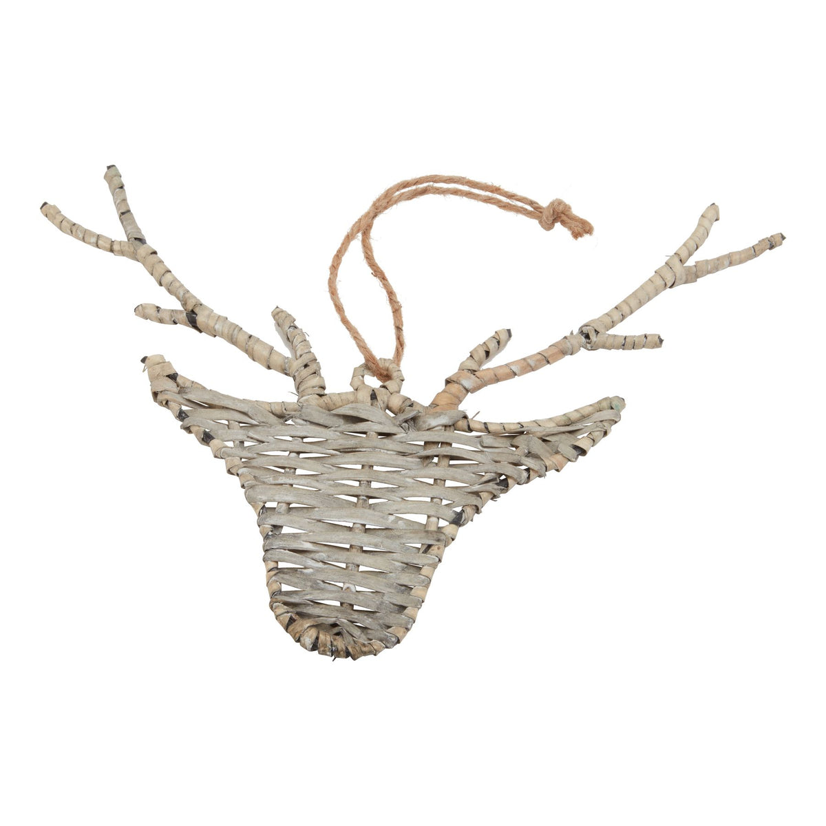 The Noel Collection Wicker Hanging Reindeer – alternate view 2
