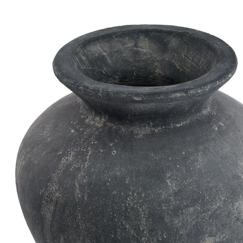 Amalfi Grey Vase – alternate view 2