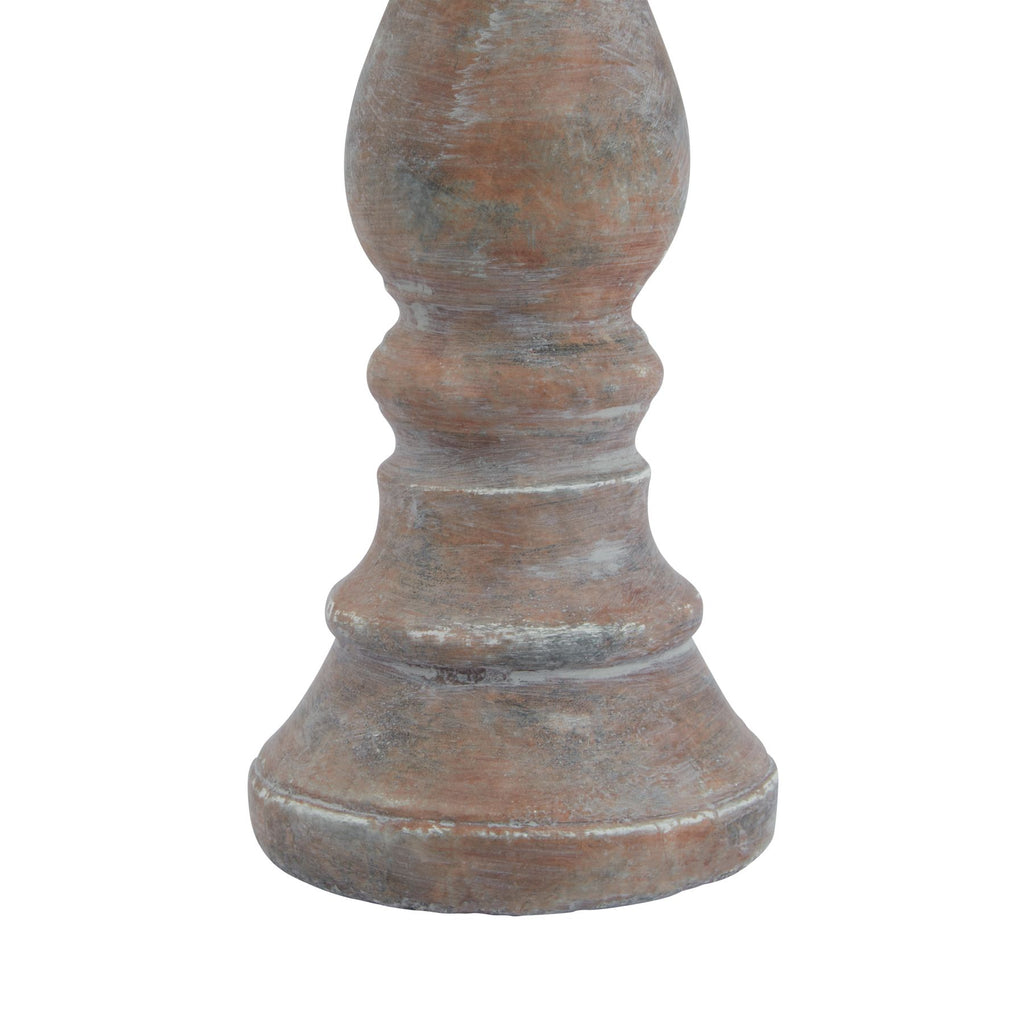 Siena Brown Column Candle Holder – alternate view 3