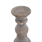 Siena Small Brown Column Candle Holder – alternate view 2