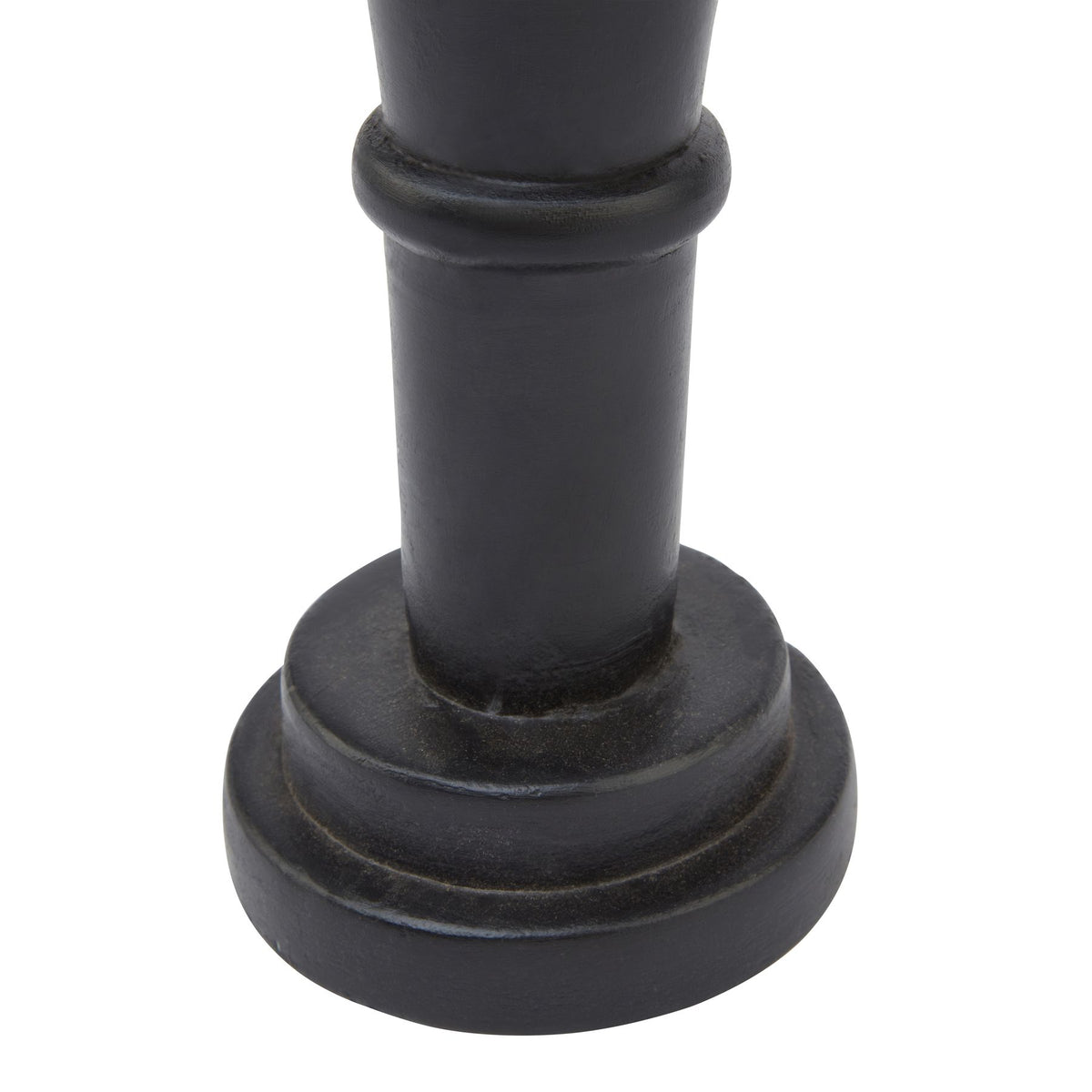 Minimalist Black Wooden Nutcracker Decoration – alternate view 4
