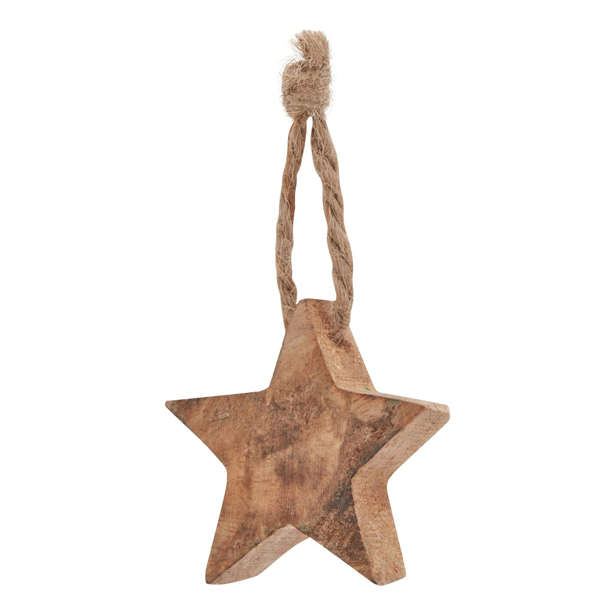 Pack Of 90 Wooden Star Hanging Decorations – alternate view 3