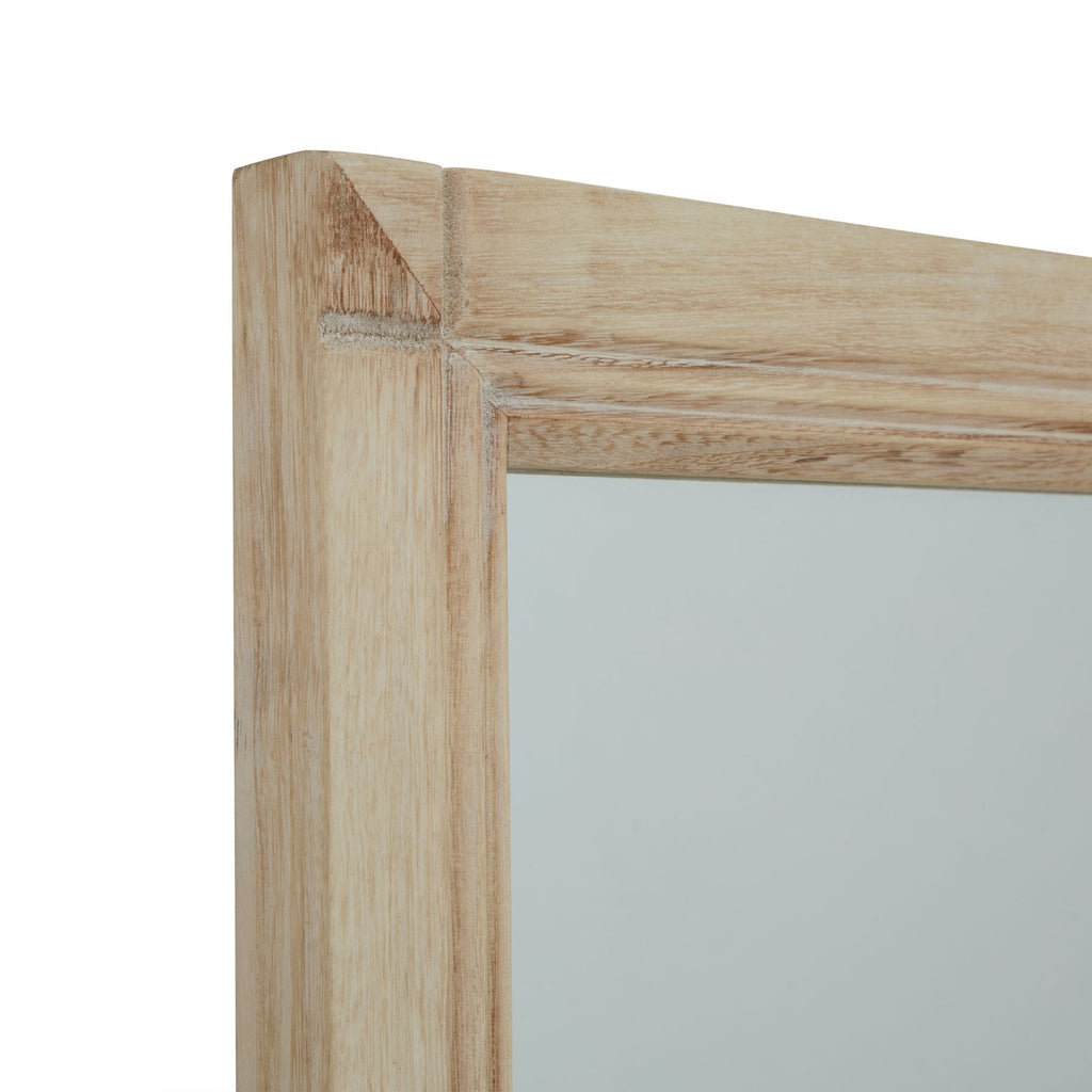 Washed Wood XL Window Mirror – alternate view 2