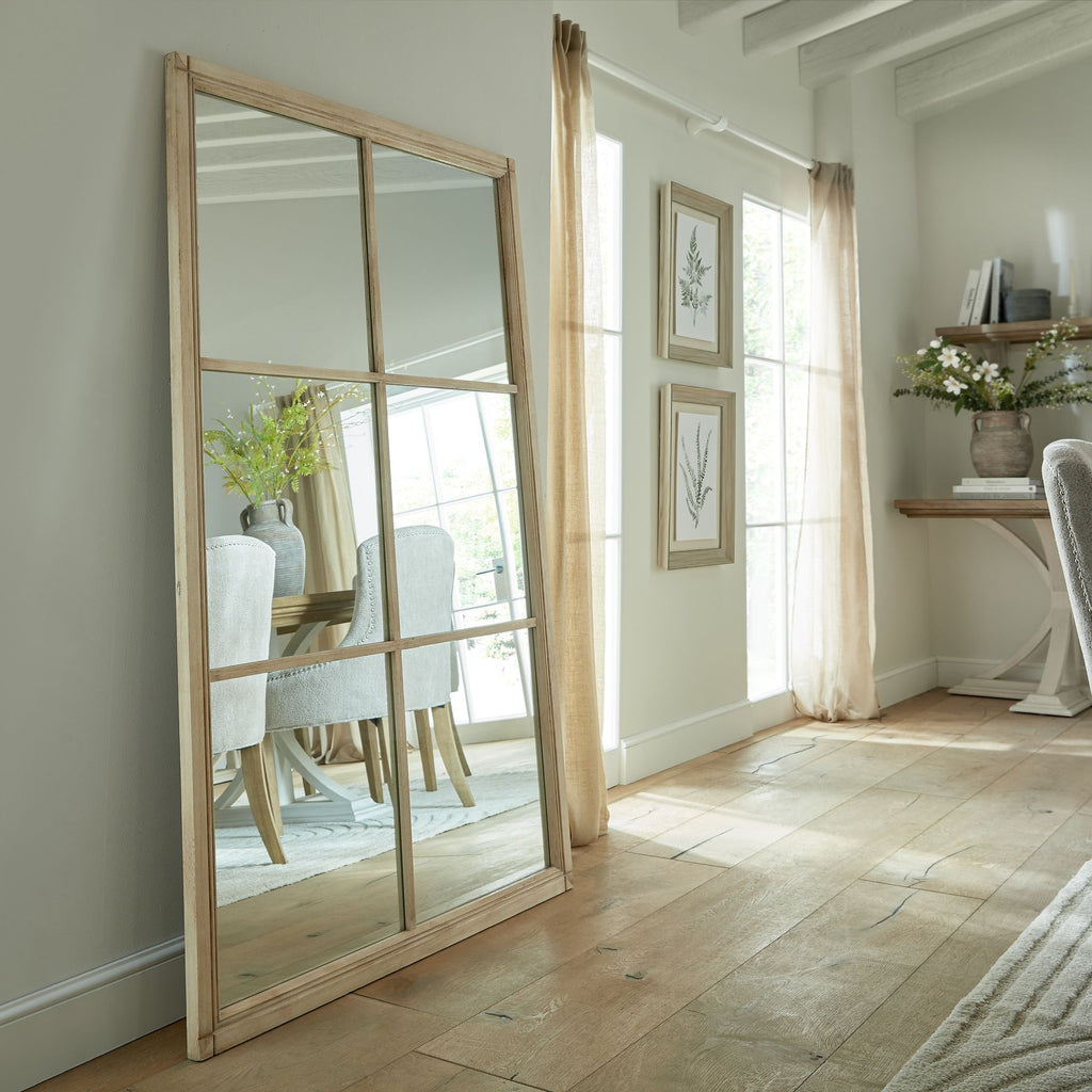 Washed Wood XL Window Mirror – alternate view 5