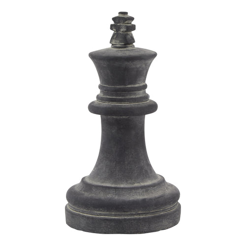 Amalfi Grey King Chess Piece – alternate view 2