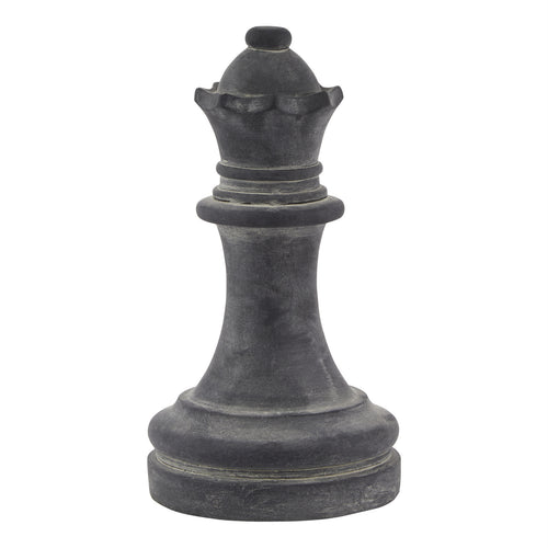 Amalfi Grey Queen Chess Piece – alternate view 2