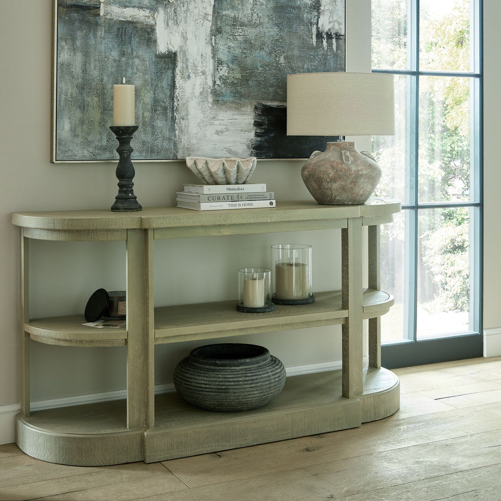 Amalfi Grey Large Hurricane Lantern – alternate view 3