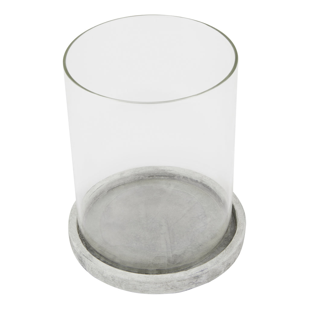Athena Stone Large Hurricane Lantern – alternate view 3