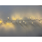 13.6m/44ft 6in Plug In LED Warm White Christmas String Light – alternate view 2