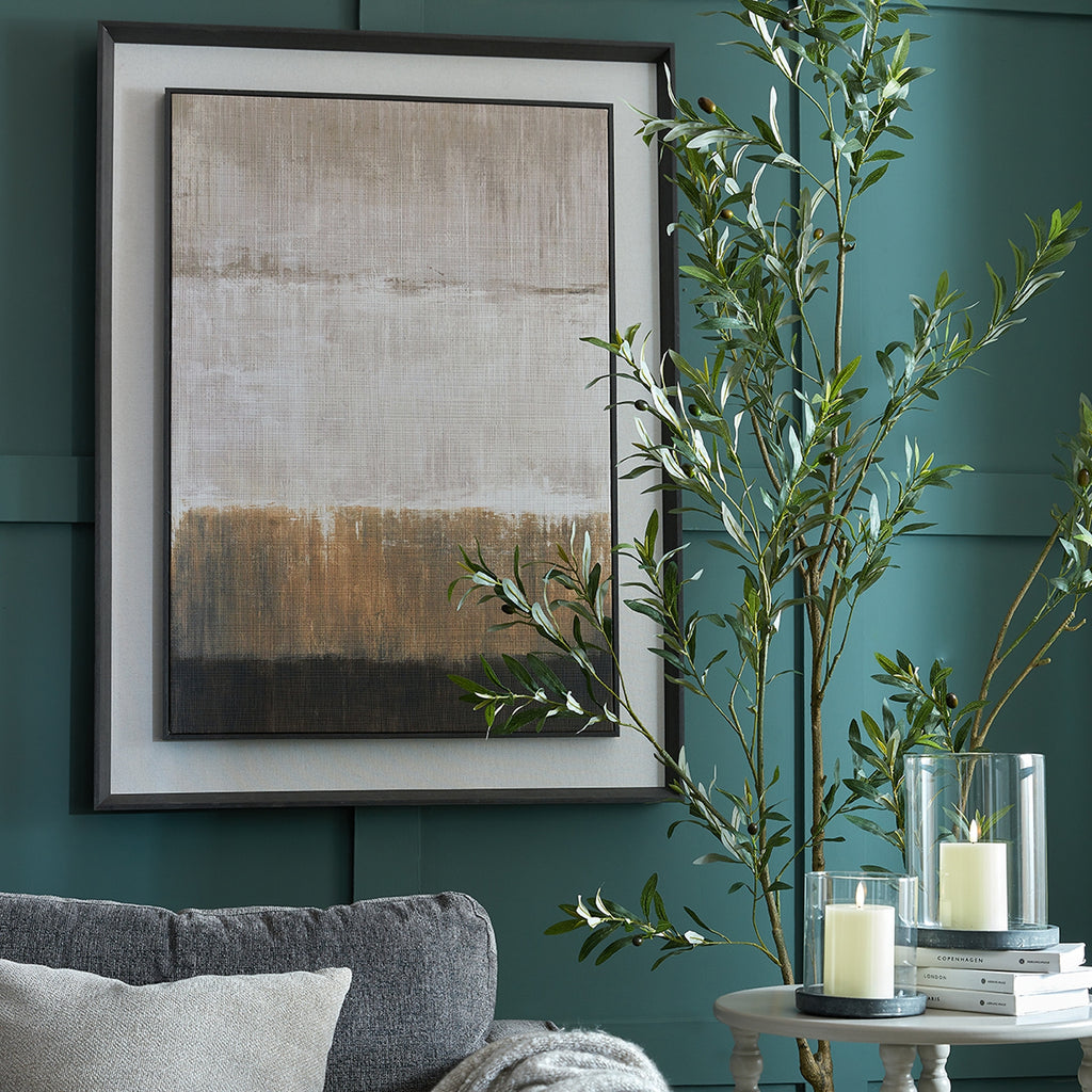 Extra Large Moderno Painting On Linen Mounted In Frame – alternate view 4