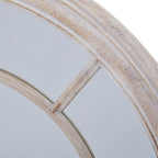 Washed Wood Framed Round Mirror – alternate view 3