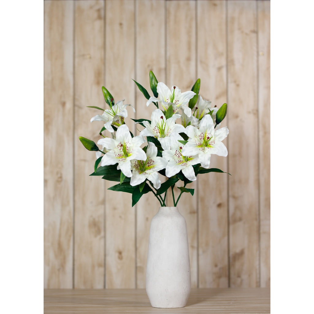 White Madonna Lily Spray – alternate view 4