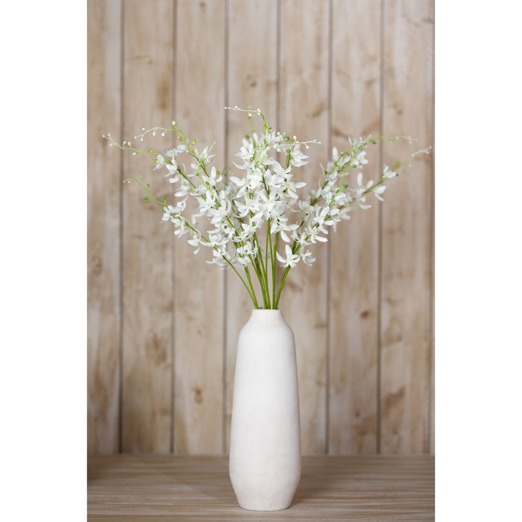 White Cymbidium Spray – alternate view 4