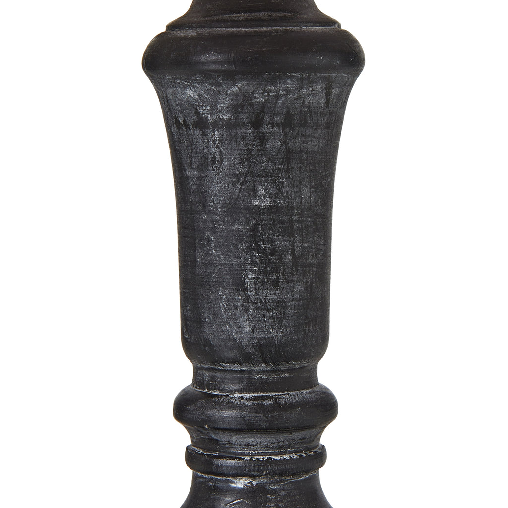 Palmyra Column Table Lamp With Linen Shade – alternate view 2