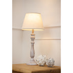 Dunum Column Table Lamp With Linen Shade – alternate view 5
