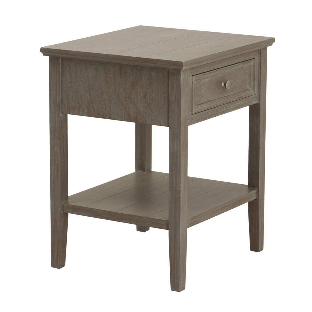 The Serene Collection One Drawer Side Table – alternate view 3