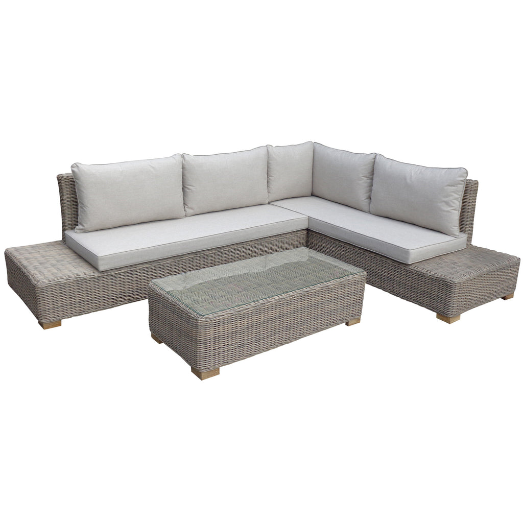 Capri Collection Outdoor Large Corner And Coffee Table Set – alternate view 2